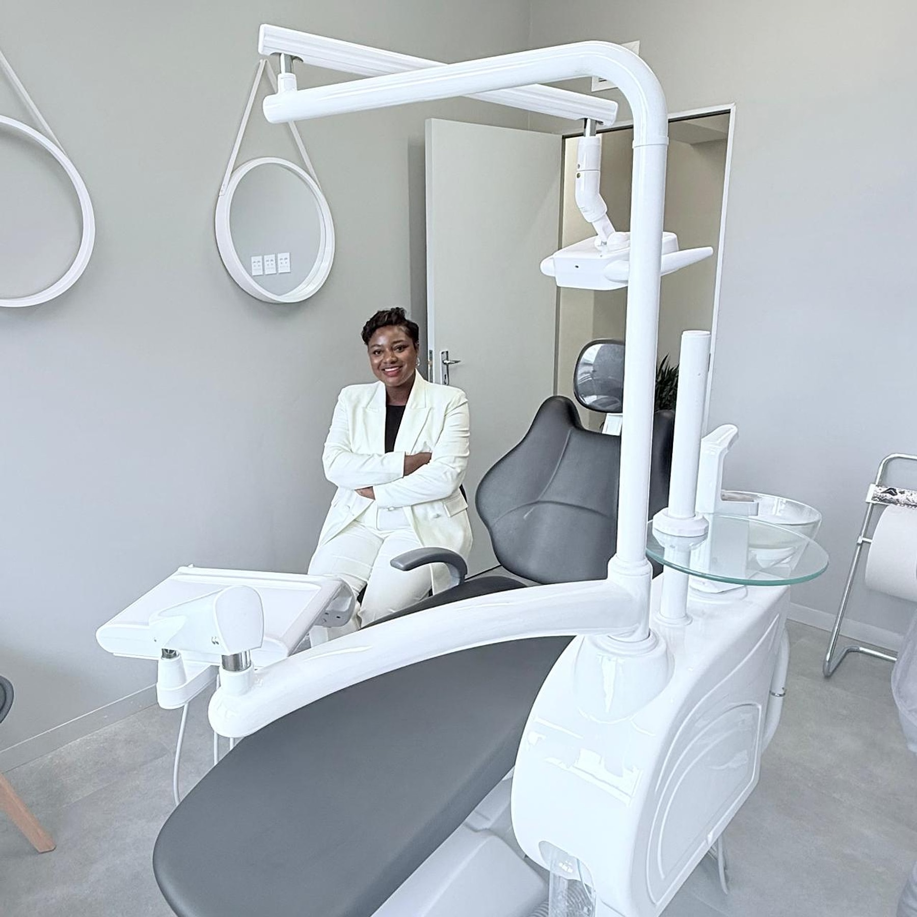 Modern dental clinic interior